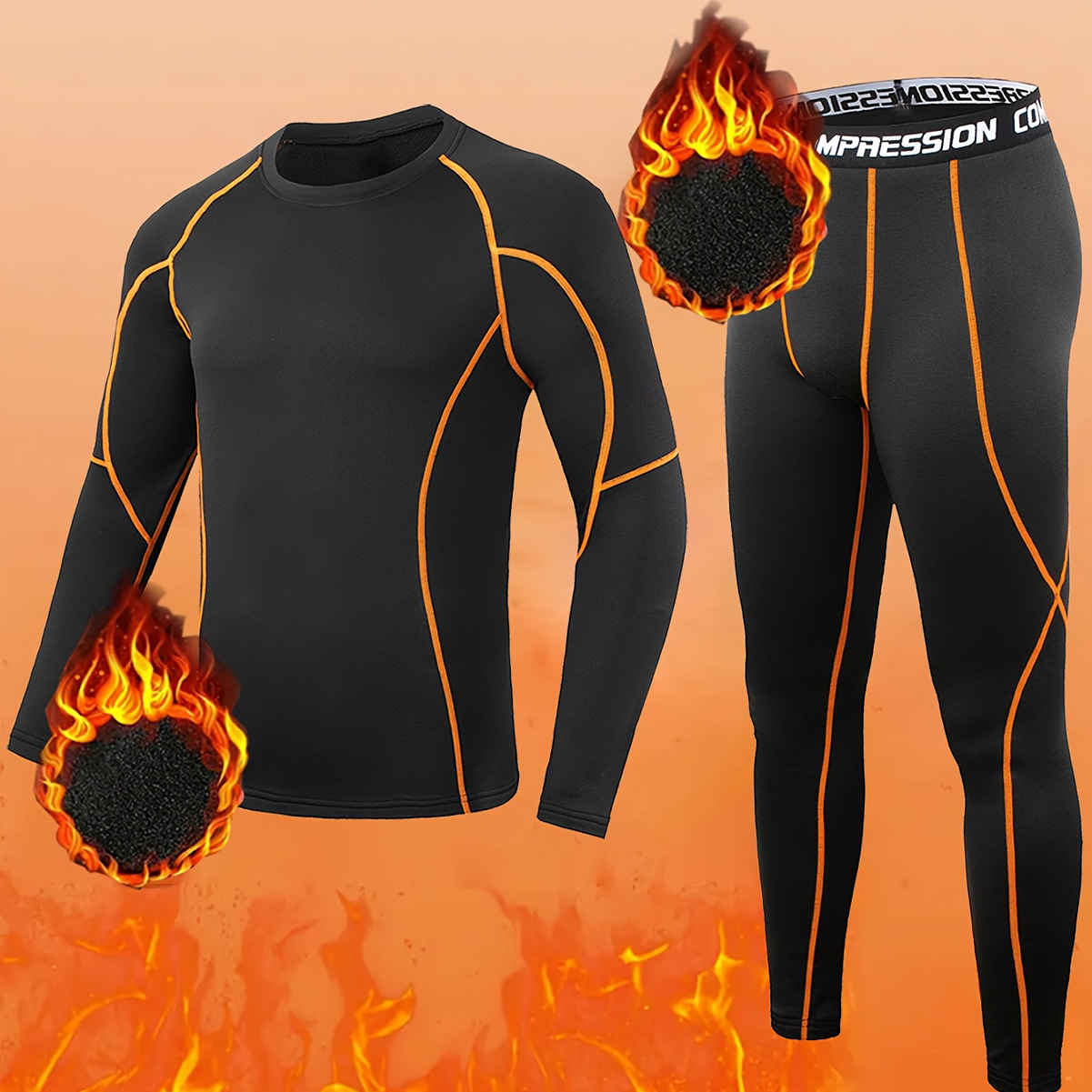 Winter Mens Fleece Athletic 2  - Compression Long Pant review and price