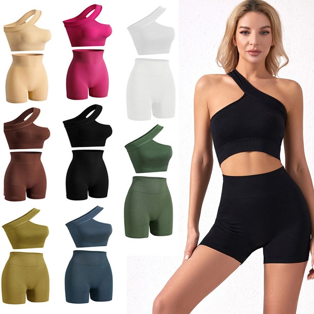 2Pcs Casual Seamless Women Wor - Tank Top Ribbed review and price