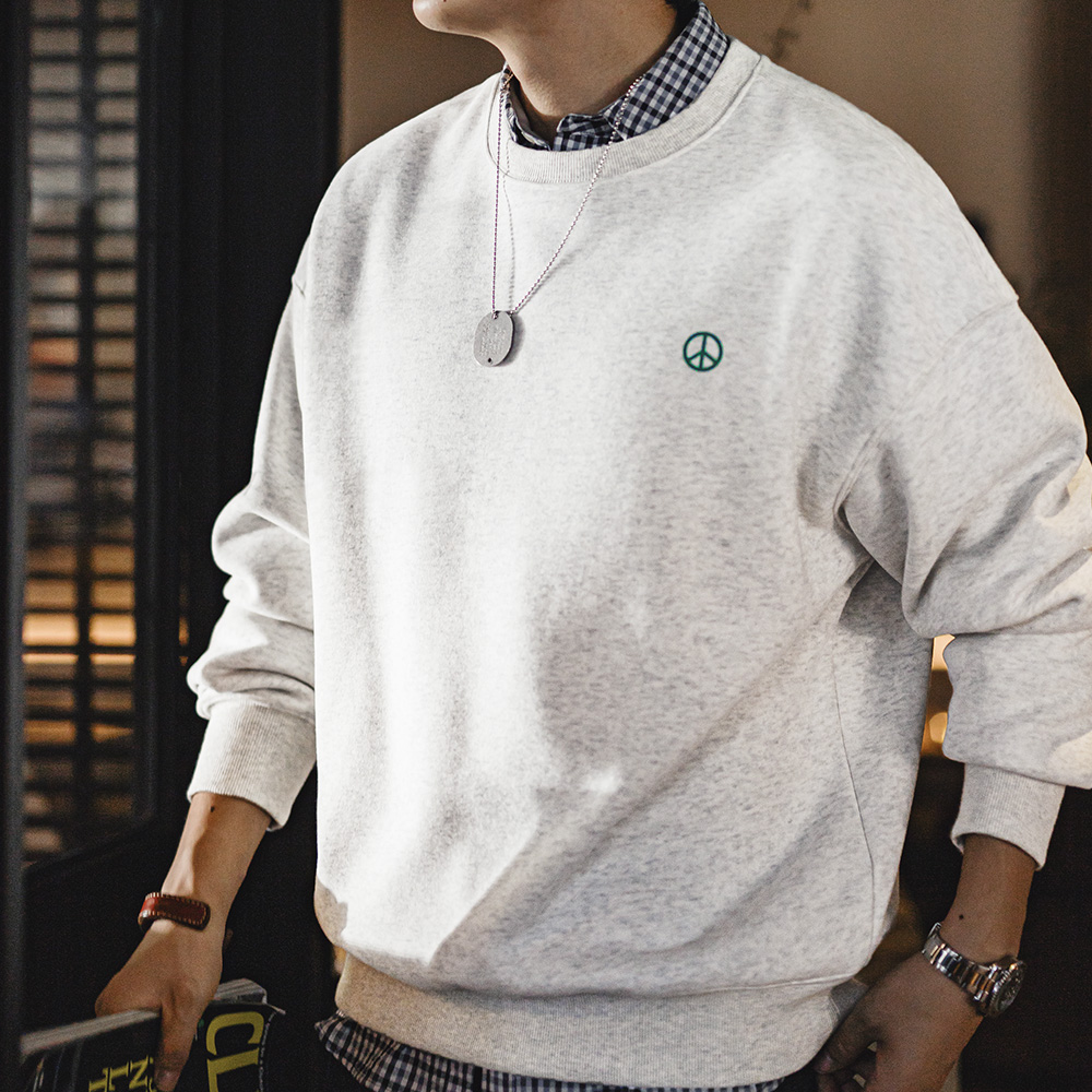 Maden Casual Gray Round-Neck H - Undershirt Crew Neck review and price